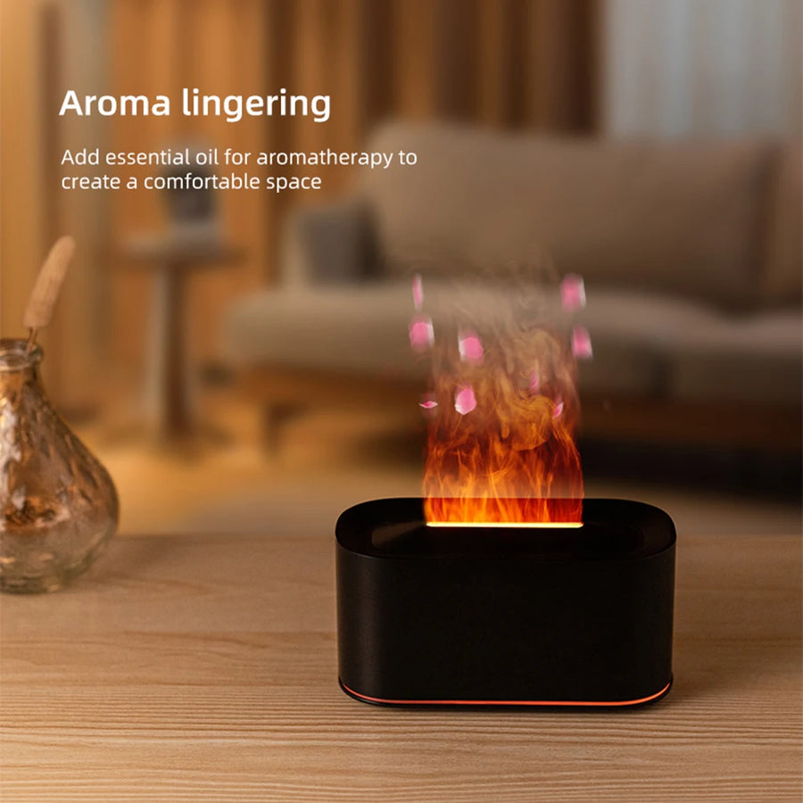 Difusor Llama – Humidificador de aromas con efecto fuego