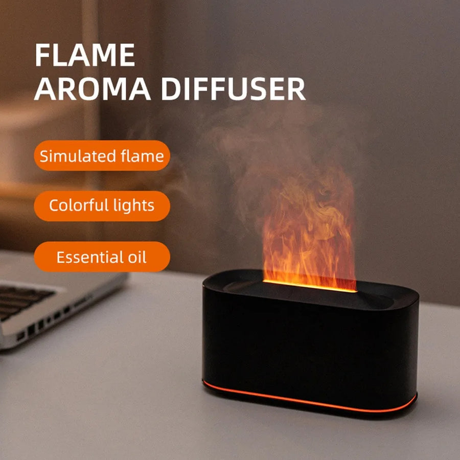 Difusor Llama – Humidificador de aromas con efecto fuego