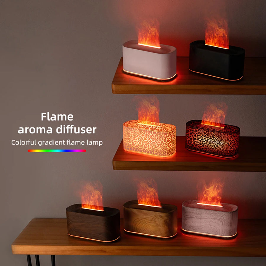 Difusor Llama – Humidificador de aromas con efecto fuego