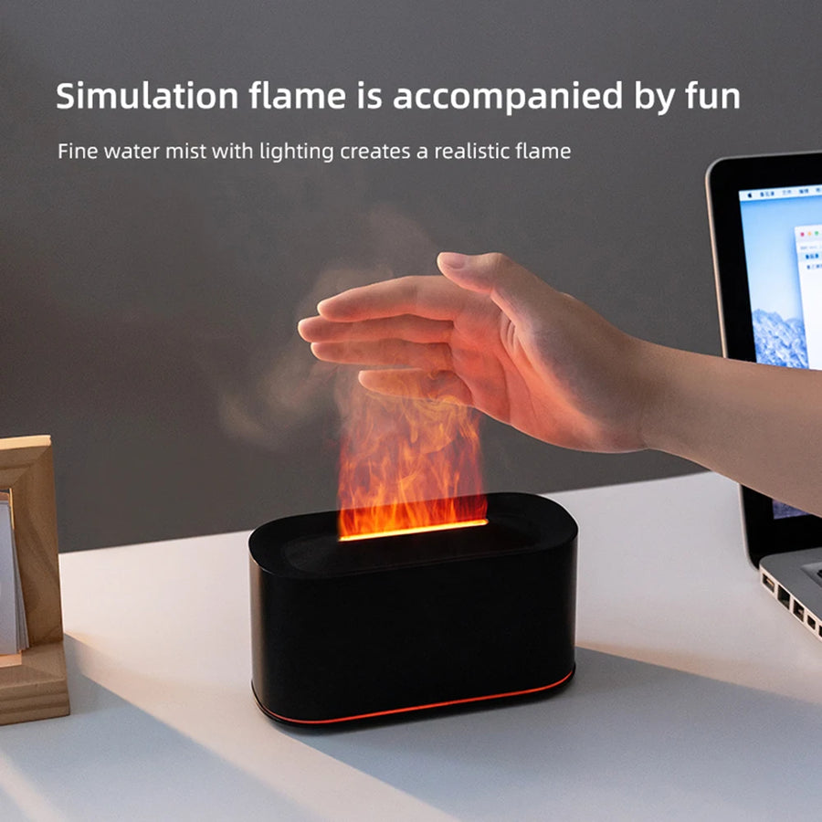 Difusor Llama – Humidificador de aromas con efecto fuego