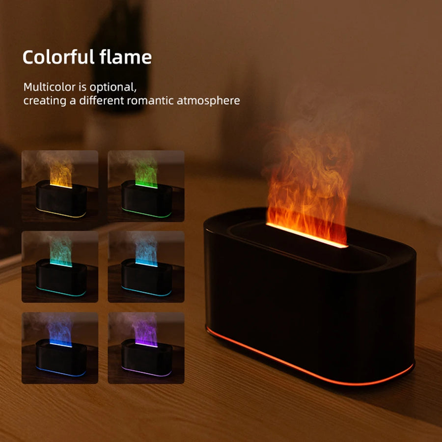 Difusor Llama – Humidificador de aromas con efecto fuego